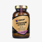 Kālija citrāts 99 mg muskuļiem, nervu sistēmai un asinsspiedienam no Fuel Up (120 kapsulas)